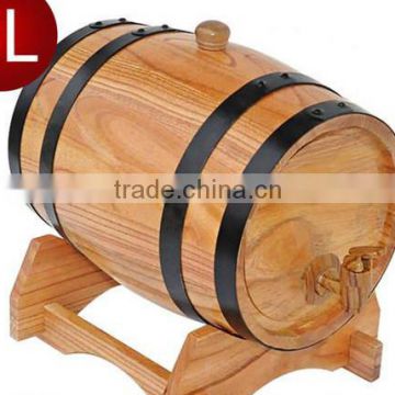 Handmade Antique craft wooden barrel