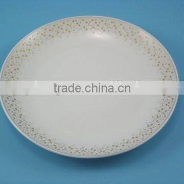 YF13121 ceramic plate round shape