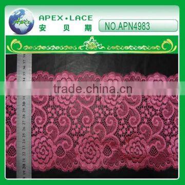 new style nylon lace for underware APN4983