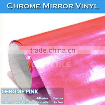 CARLIKE 1.52x20M Self Adhesive Stretchable Vinyl Roll Chrome Car Body Sticker