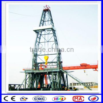 Compound drive drilling rig