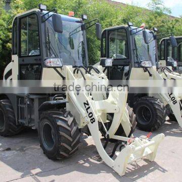 WOLF 0.8 tons mini loader ZL08 with bucket 0.6cbm