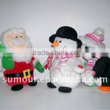 10" Santa Claus with his friends