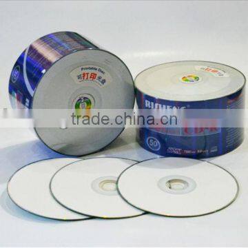 full face white inkjet printable cd-r