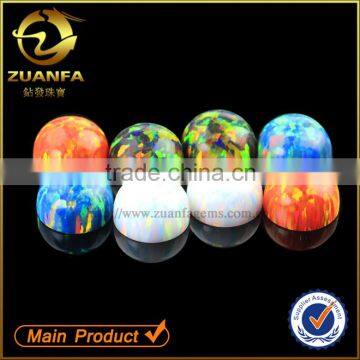 China factory directly wholesale synthetic colorful fire opal beads