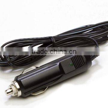 12v cigarette lighter power cable,High quality DC Car Adapter Cigarette charger cable