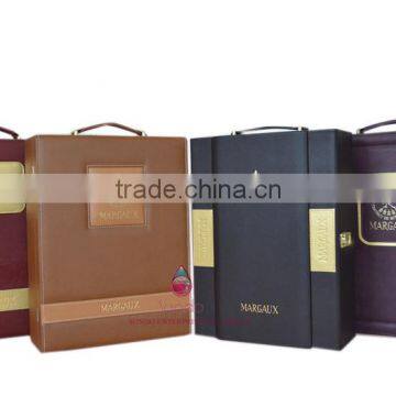 supply customized cardboard wine boxes by handcraft