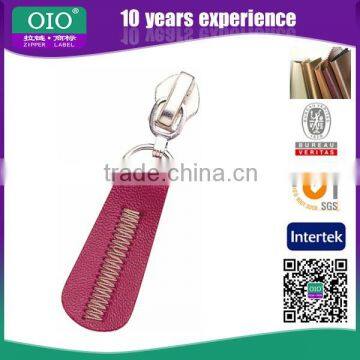 OIO Garment Custom Leather Zipper Puller In Zipper