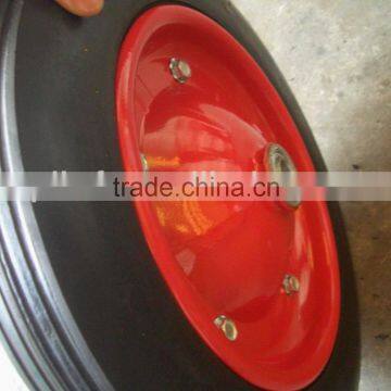 SR2500 high quality rubber wheel 13"X3"