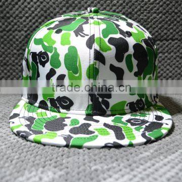 Wholesale Custom Hawaii Floral Printing Snapback Cap Hat,Design Your Own Snapback Hat Online