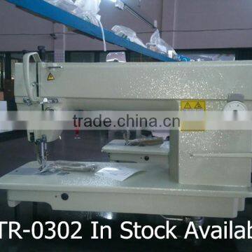 ATR-0302 Heavy Duty Leather Industrial Sewing Machine / Single Needle Top and Bottom Feed Lockstitch Sewing Machine