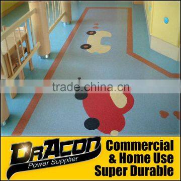 Safety Vinyl PVC Roll Flooring In Kindergarten