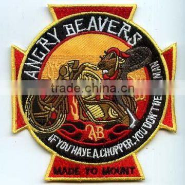 Embroidery sport patch