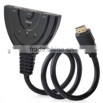 Mini 3x1 3 ports HDMI switch support 3D 1080P