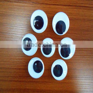 35mm Plastic Circle Moving Eyes For Doll Accessories