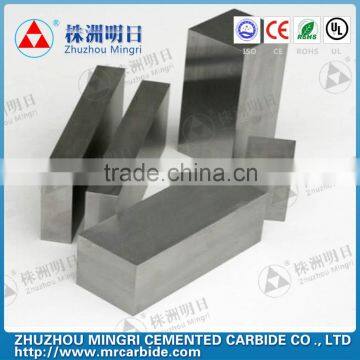 promoting blank and ground carbide plate