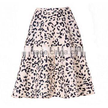 New Arrival Fashion Leopard Print Skirt for Ladies