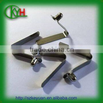 Various spring clip types stainless steel spring clip button