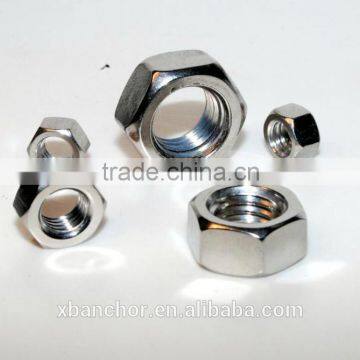 Din934 4.8grade Nut M14 With Zinc Palted Fastener Made in Hebei Handan photo-2