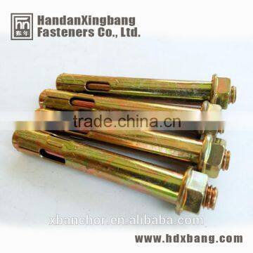 fasteners manufature sleeve anchor with flange nut made in hebei handan yongnian