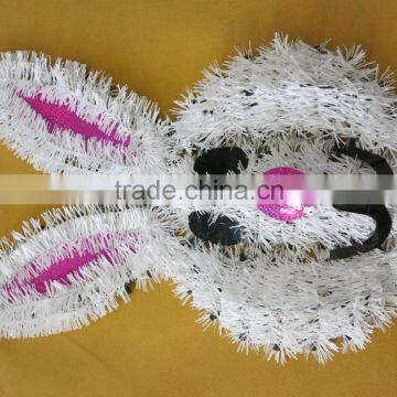 38x21cm/33x20cm PET rabbit New Spring hanging decoration