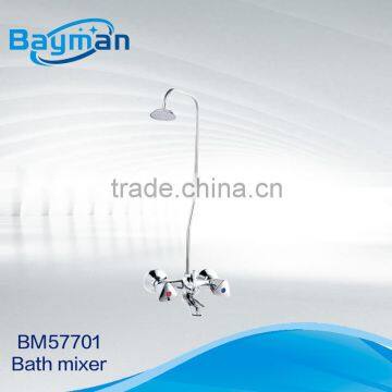 Double Handle Brass Body Shower Faucet Parts Mixer (BM57701)