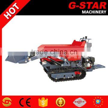 BY800W steel track dumper self loading crawler mini dumper