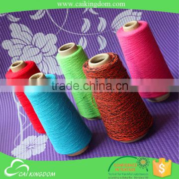 oeko-tex certification dyed color cotton yarn for blanket