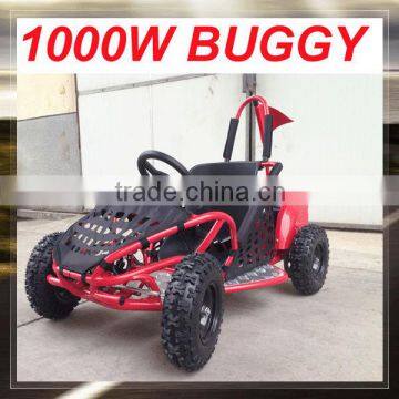 Red 1000W electric go kart