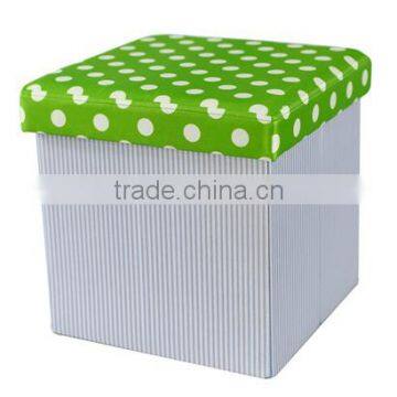 Yes Folded and Modern Appearance Storage Ottoman