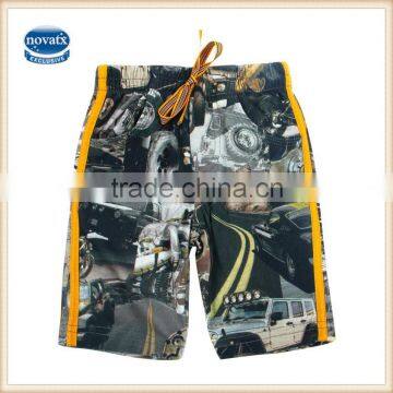 (D2709) 2-6Y Nova kids guangzhou wear hot sale export summer printed boys fashion shorts