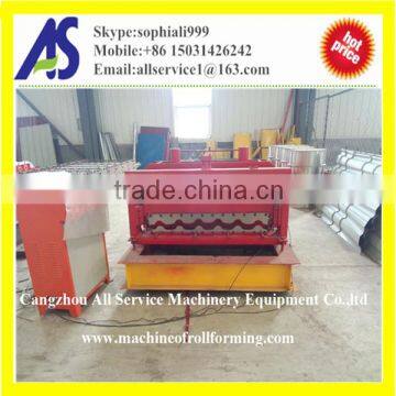 color glazed steel tile roll forming machine