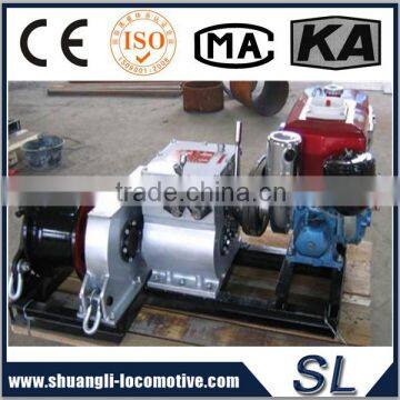 High Quality Stringing Equipment Diesel Engine Winch For The Wild Mountain Construction photo-6