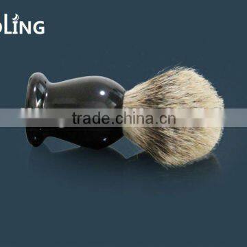 resin handle shaving brush