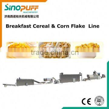 Small Capacity Corn Flakes Machinecereal Food Extruder/Automatic Breakfast Cereal Processing Plant