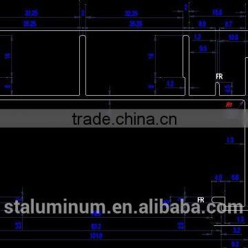 Vietnam aluminum profile, aluminum profile for Vietnam market