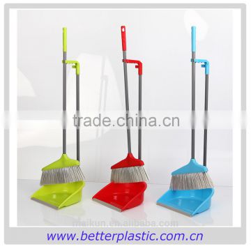 2312 Simple Low Price Plastic Household Cleaning Soft Broom With Dustpan                        
                                                Quality Choice