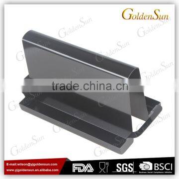 High Quality Non-Stick Black Coating BBQ Grill Bacon Rack photo-3