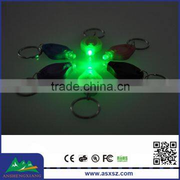 Best Seller Cheap Key Chain LED Green Light Keychain factory