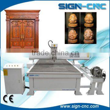 High quality wood cnc router / cylinder engraving machine / woodworking routers with best price