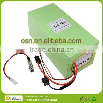 OSN Power Triangle Style 48V 25AH Lithium Battery Electric Bicycle Scooter 48V 1000W Battery photo-6