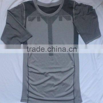 wholesale OEM Seamless o neck short sleeve shirts