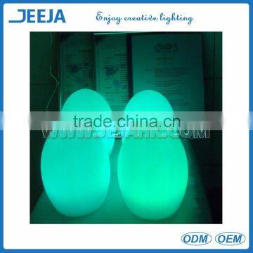 7cm Dia Size Remote Controlled Led Egg Light RGB Color Changing