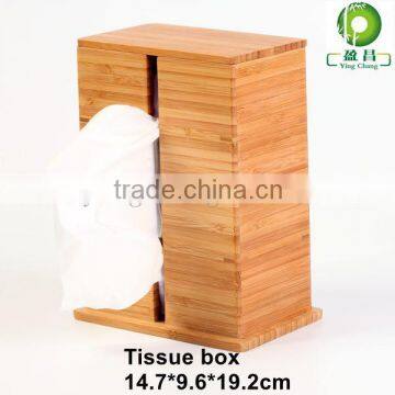 high qualit Bamboo Tissue Box