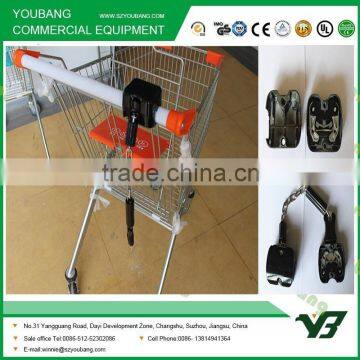 high quality supermarket trolley lock