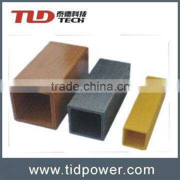 high strength fiberglass square tube