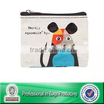 Lead Free Lamination Printed Promotional Coin Bag