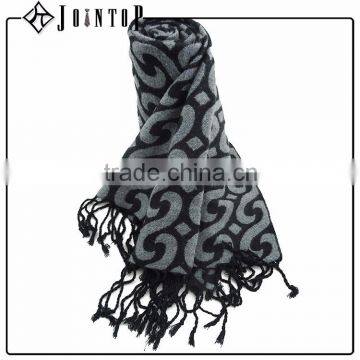 wholesale excellent quality trendy knit pattern scarf for man