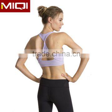 Girls cool yoga gear made in China with great SUPPLEX lycra fabric fitness yoga wear women sports bra