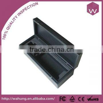 Custom Black High Glossy Wooden Wine Glass Box WH-3471